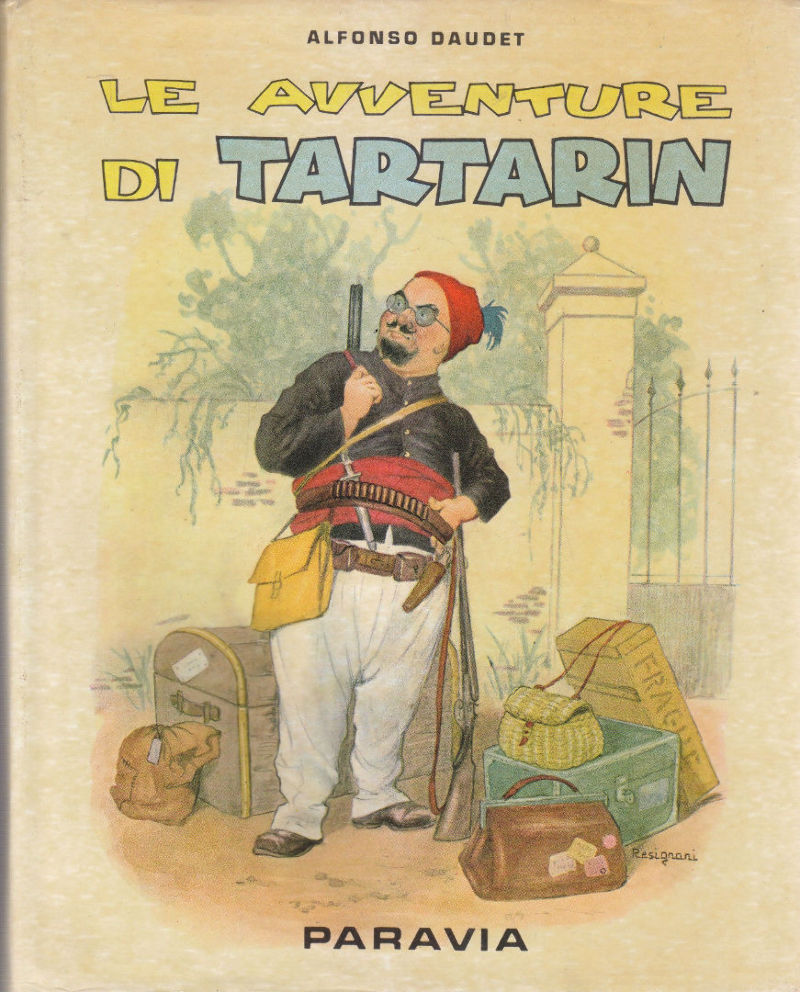 LE AVVENTURE DI TARTARIN Alfonso Daudet 1960 Paravia libro illustrato …