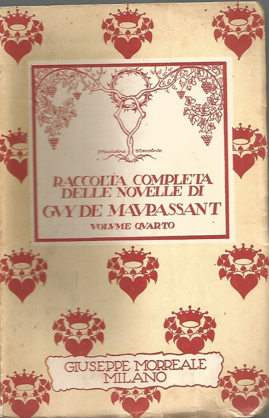 LE NOVELLE volume 4 di Guy De Maupassant 1927 Giuseppe …