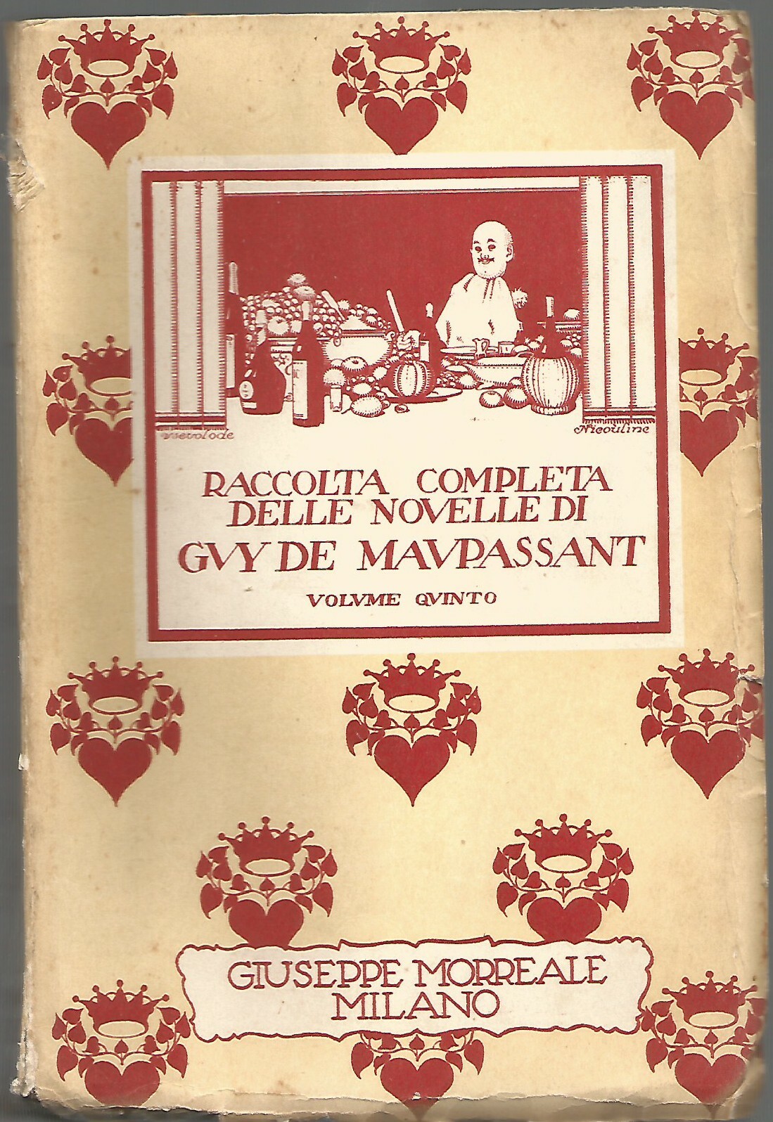LE NOVELLE volume 5 di Guy De Maupassant 1929 Giuseppe …