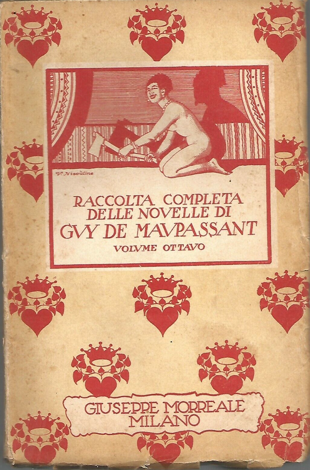 LE NOVELLE volume 8 di Guy De Maupassant Giuseppe Morreale …
