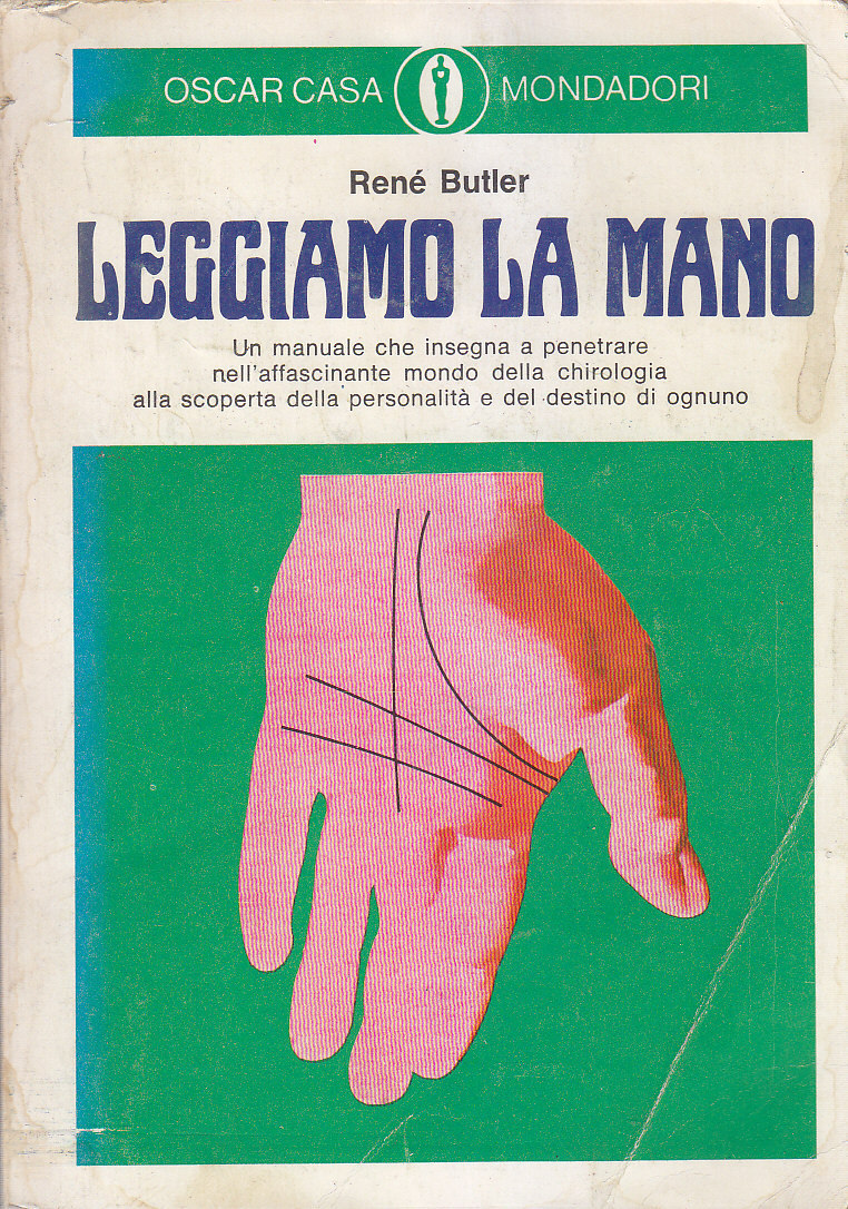LEGGIAMO LA MANO di René Butler 1974 Mondadori libro usato …