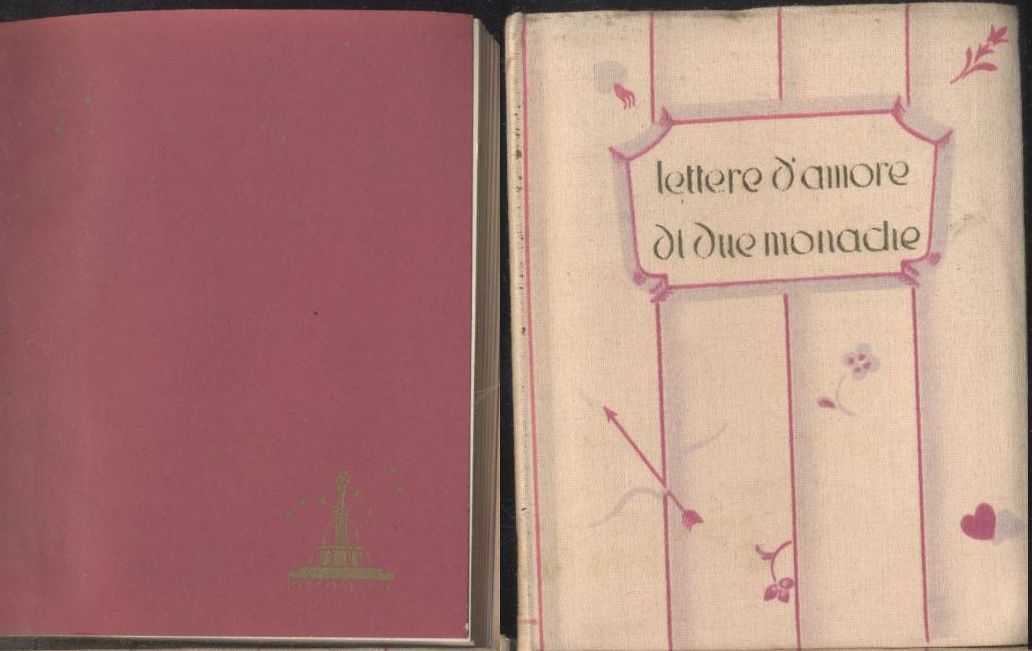 LETTERE D'AMORE DI DUE MONACHE di Alcoforada Eloisa 1932 Rizzoli …