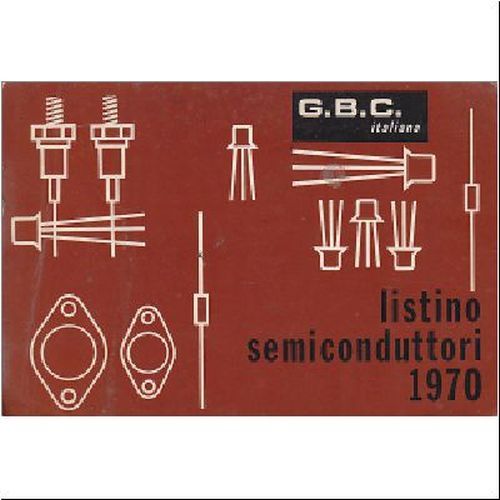 LISTINO SEMICONDUTTORI caratteristiche prezzi GBC italiana Libro Elettrotecnica