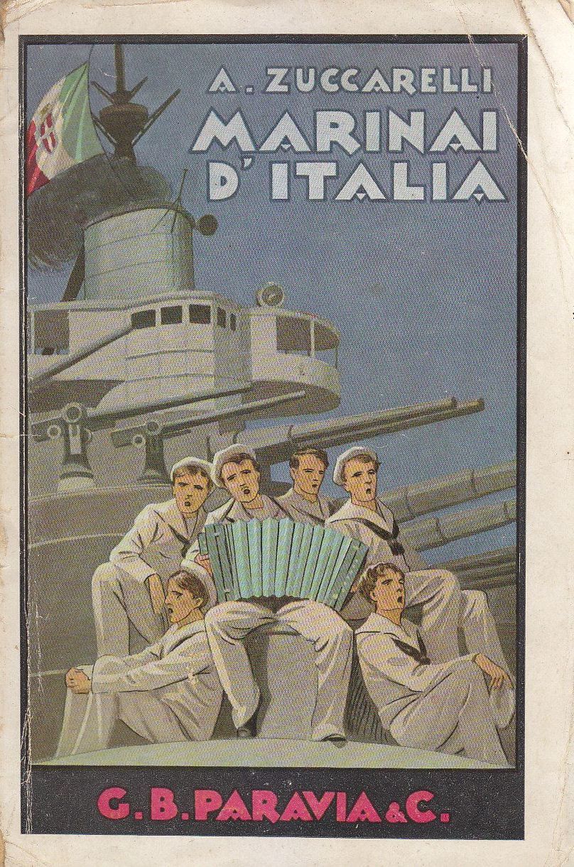 MARINAI D'ITALIA di A Zuccarelli 1936 romanzo illustrato Carlo Nicco …