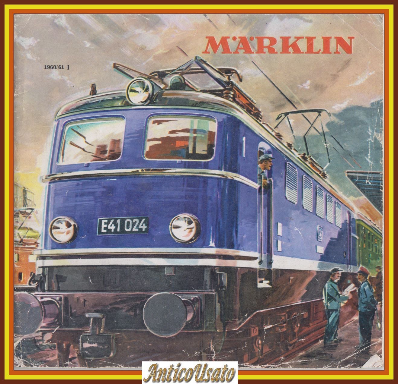 MARKLIN CATALOGO J 1960 61 Modellismo ferroviario 1960 trenini binari …