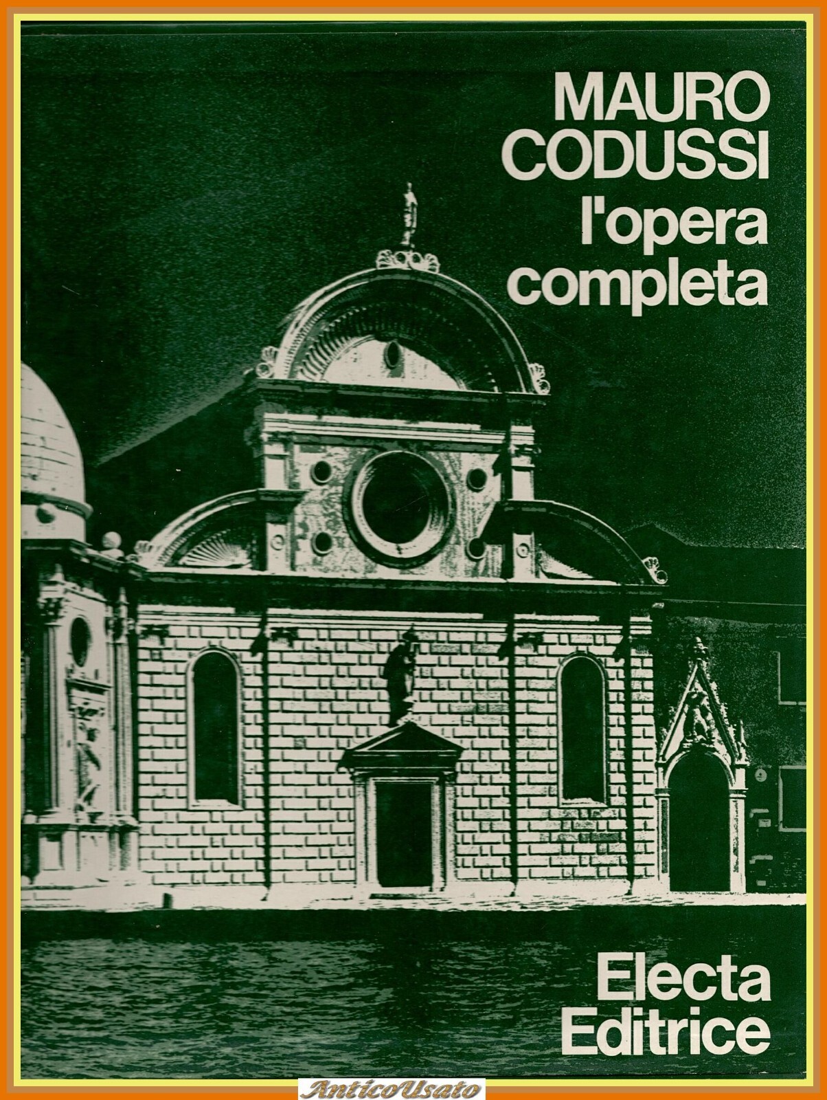 MAURO CODUSSI opera completa Loredana Olivato Lionello Puppi 1977 Electa …