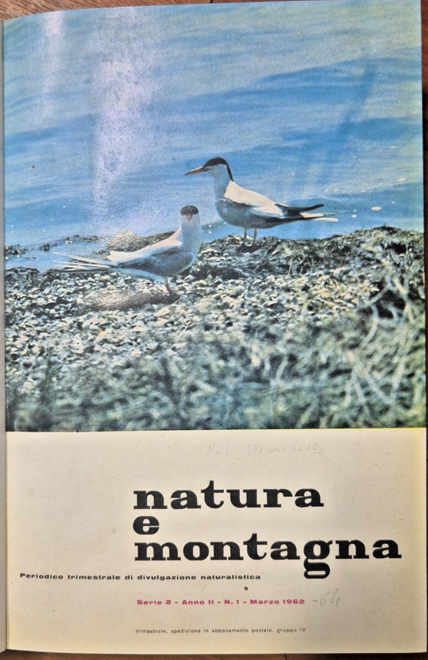 NATURA E MONTAGNA 3 annate complete 1962 1963 1964 rivista …