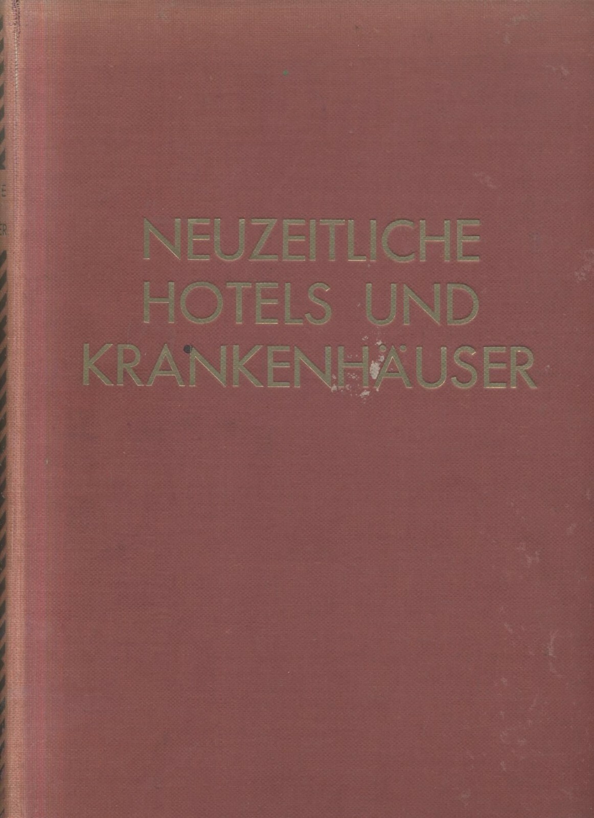 NEUZEITLICHE HOTELS UND KRANKENHÄUSER Hermann Gescheit 1929? Ernst Pollak Libro