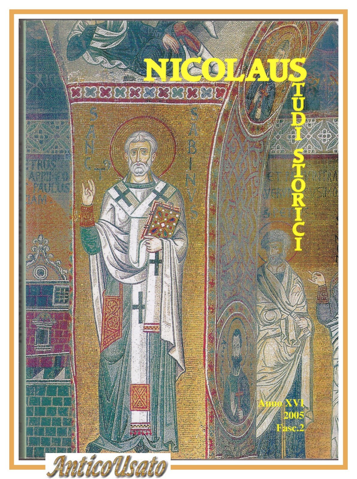 NICOLAUS STUDI STORICI fascicolo 2 2005 Momenti di Vita Barese …