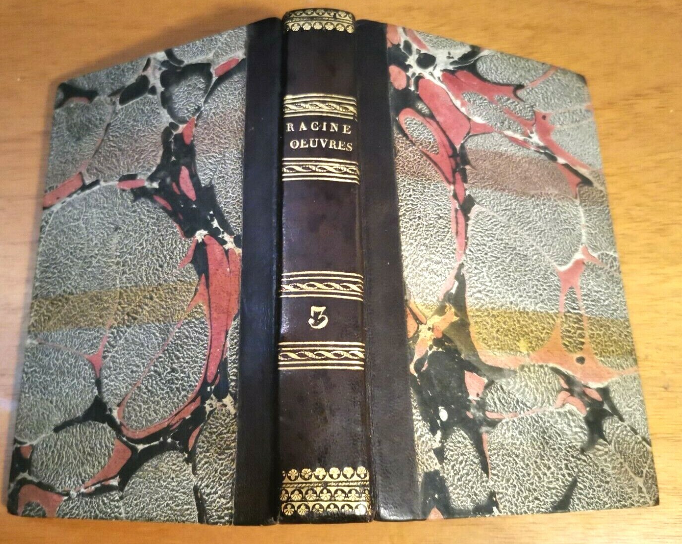 OEUVRES di Jean Racine Volume III libro antico 1799 teatro …