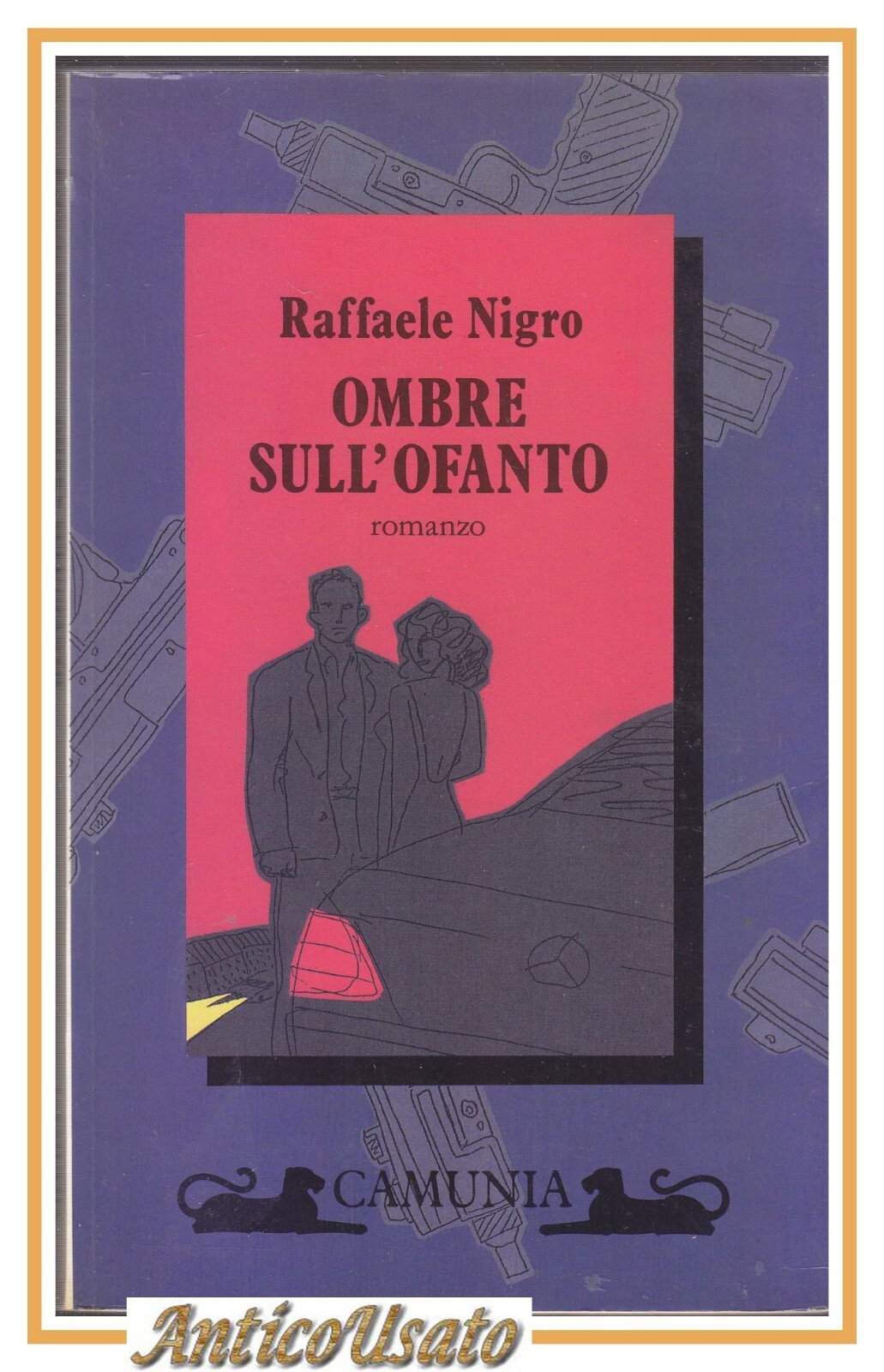 OMBRE SULL'OFANTO romanzo di Raffaele Nigro 1992 Camunia I edizione …