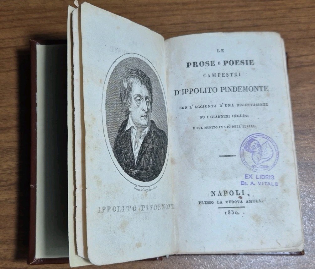 OPERE SCELTE DI IPPOLITO PINDEMONTE Tre volumi in 1 Napoli …