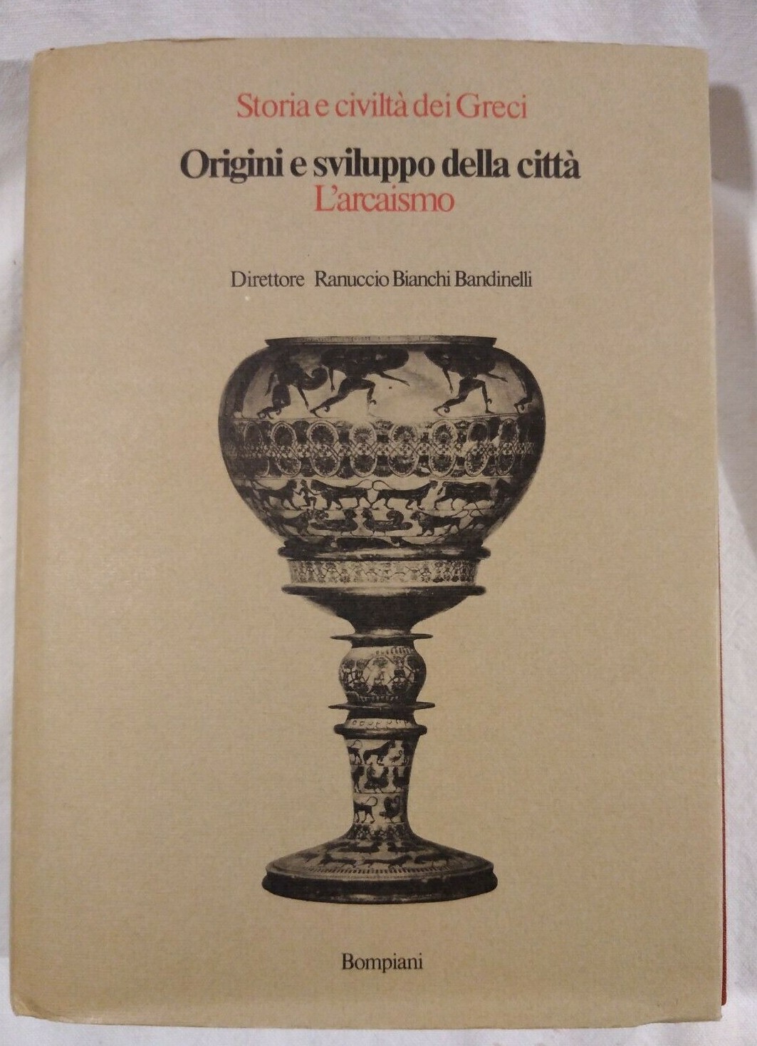 ORIGINI E SVILUPPO DELLA CITTÀ L'ARCAISMO Bompiani 1978 storia civiltà …