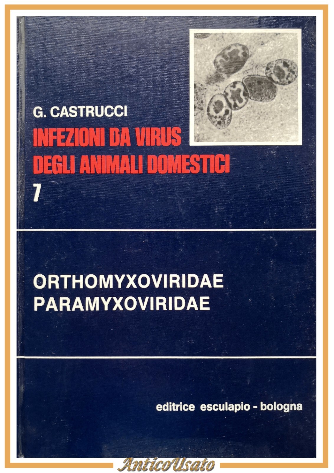 ORTHOMYXOVIIDAE PARAMYXOVIRIDIAE di Castrucci INFEZIONI VIRUS ANIMALI DOMESTICI