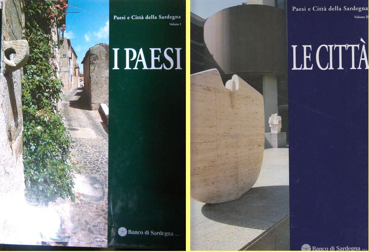 PAESI E CITTA' DELLA SARDEGNA 2 volumi di Gianni Mura …