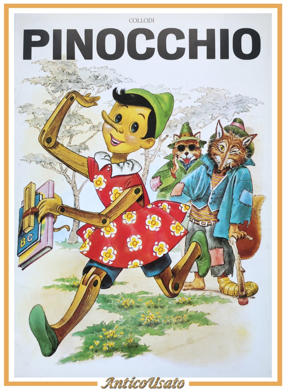 PINOCCHIO di Carlo Collodi 1982 RUMA libro illustrato Livraghi infanzia …