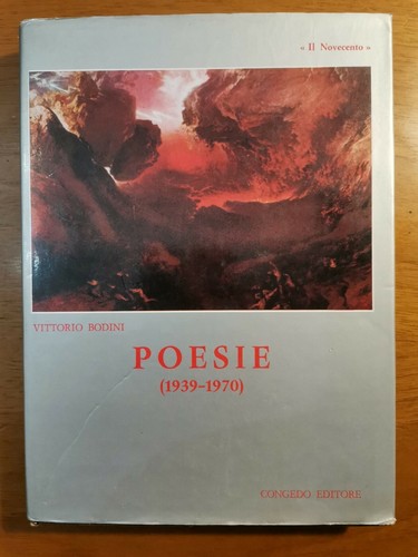 POESIE 1939-1970 di Vittorio Bodini - Congedo Editore 1980 Introduzione …