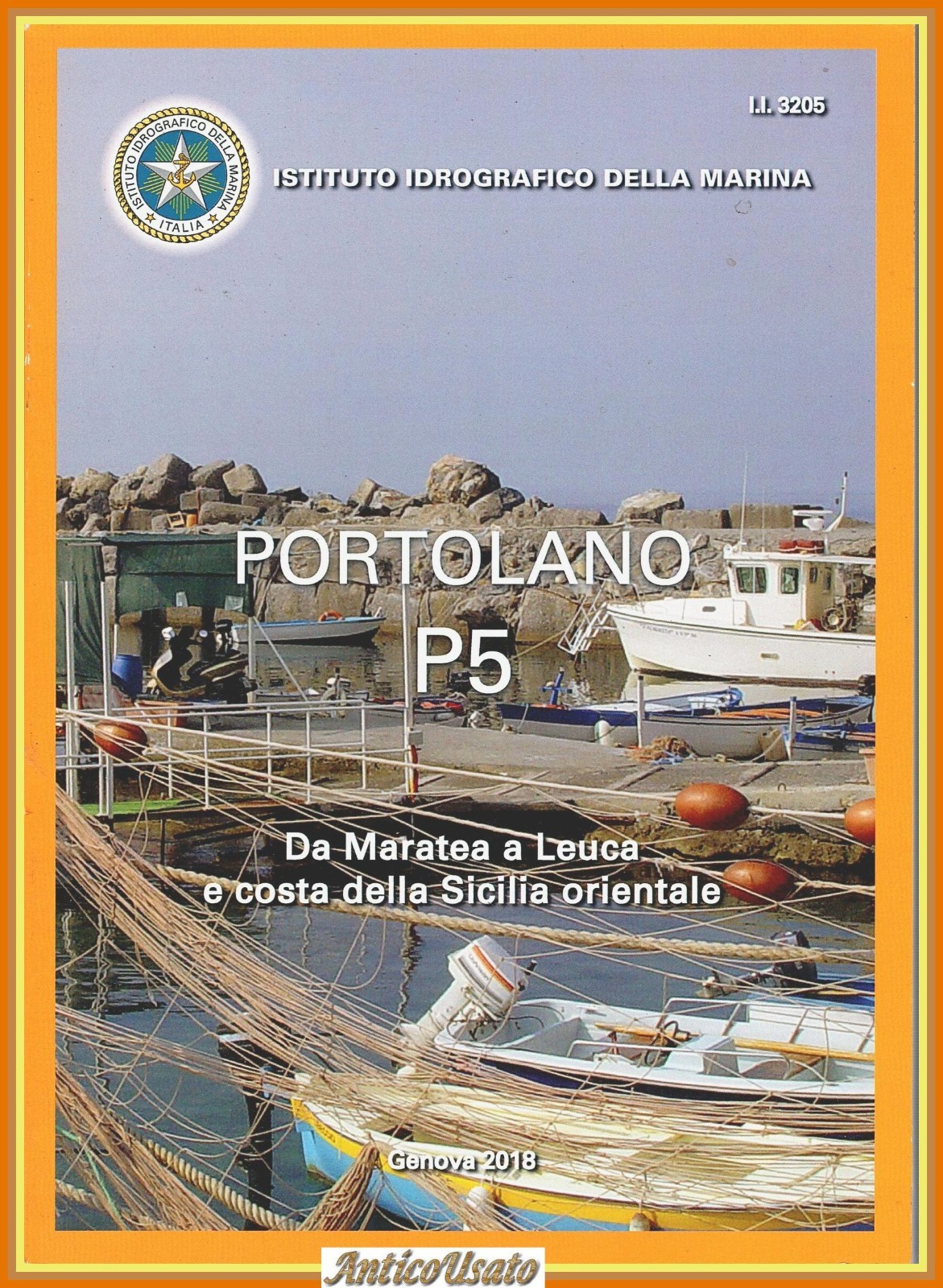 PORTOLANO P5 da Maratea a Leuca e costa della Sicilia …