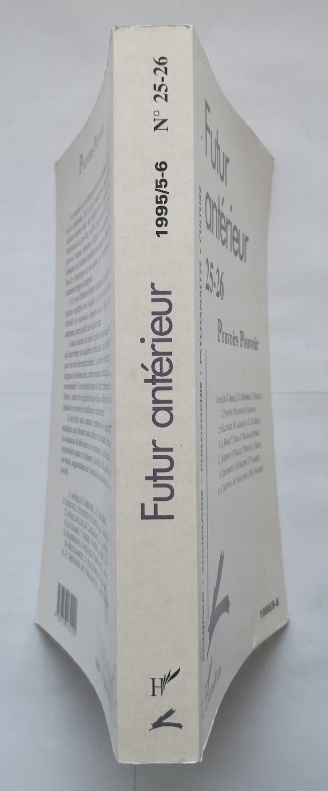 POUVOIRS POUVOIR Futur Anterieur 25 26 1995 L'Harmattan libro politique …