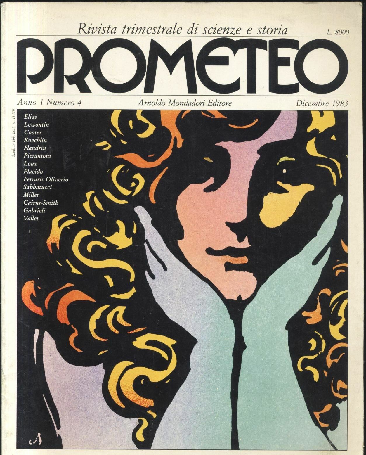 PROMETEO anno 1 numero 4 dicembre 1983 rivista trimestrale di …