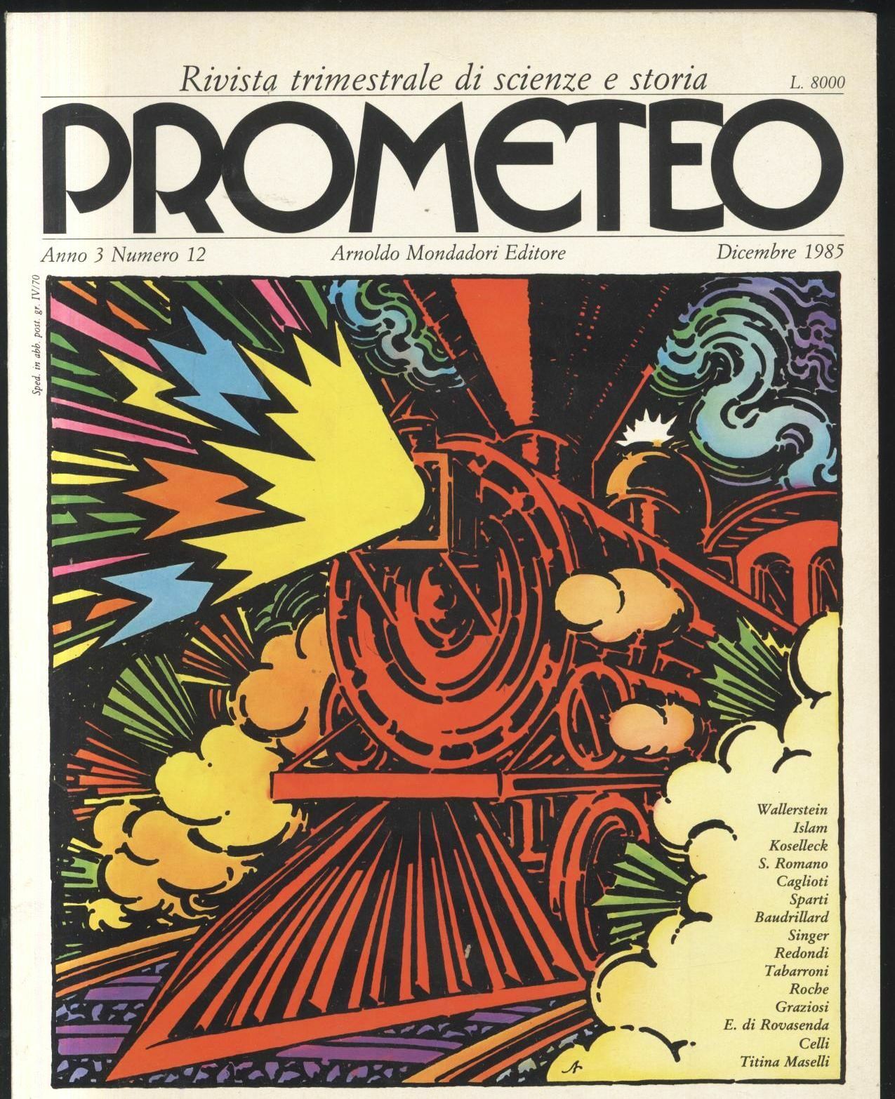 PROMETEO anno 3 numero 12 dicembre 1985 rivista trimestrale di …
