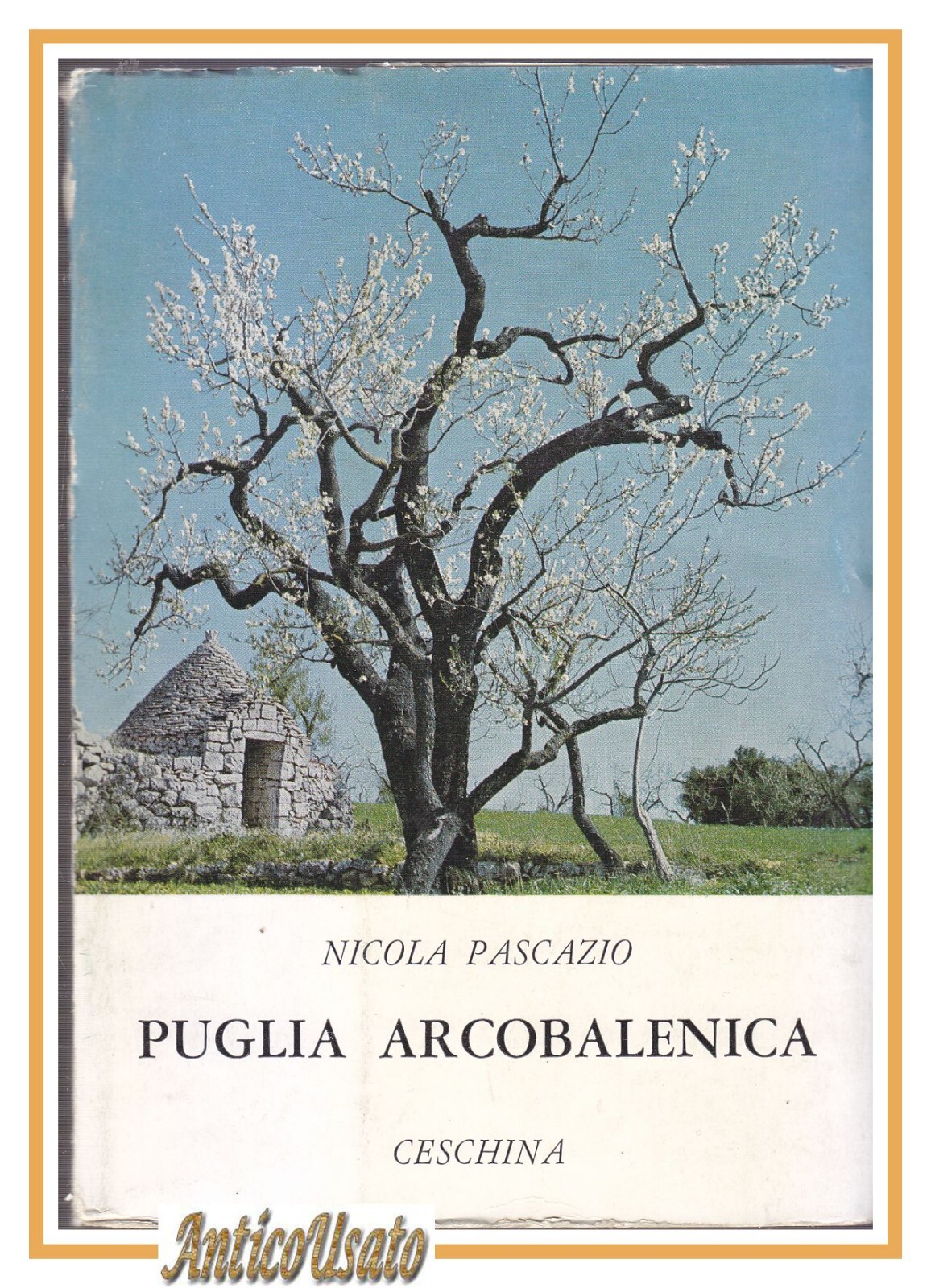 PUGLIA ARCOBALENICA di Nicola Pascazio 1968 Ceschina libro storia locale