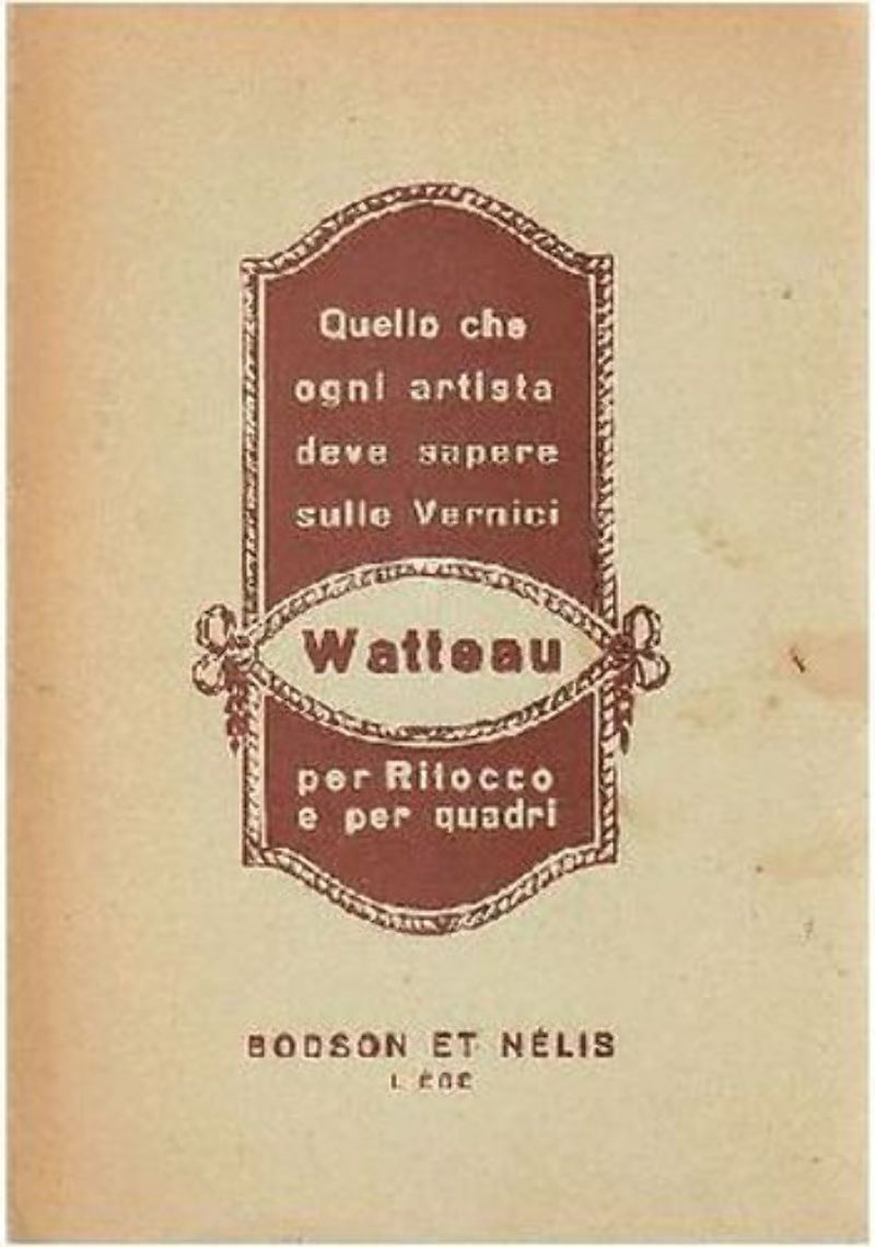 QUELLO CHE OGNI ARTISTA DEVE SAPERE SULLE VERNICI WATTEAU ritocco …