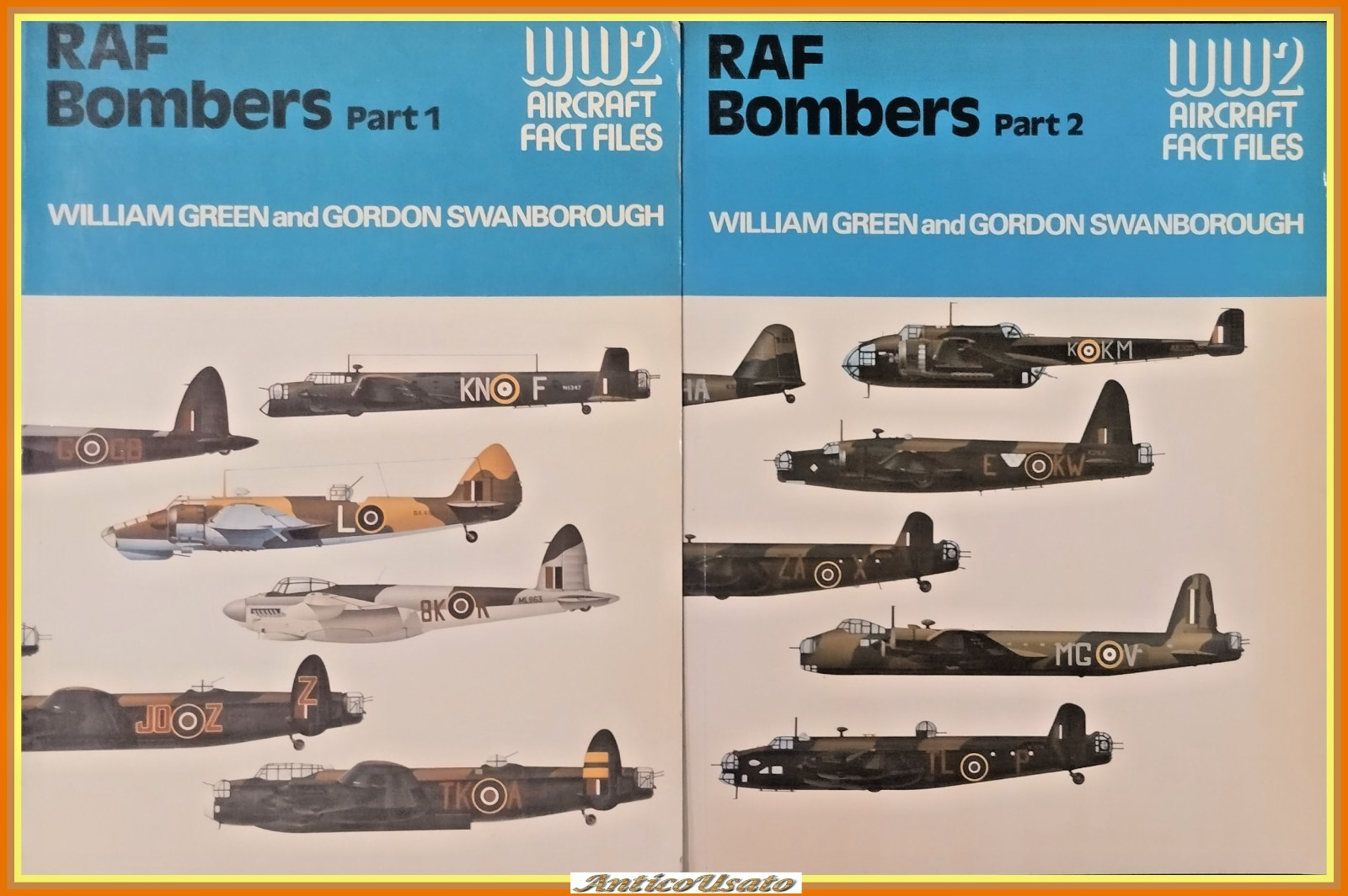 RAF BOMBERS di W Green G Swanborough 2 Volumi 1979 …