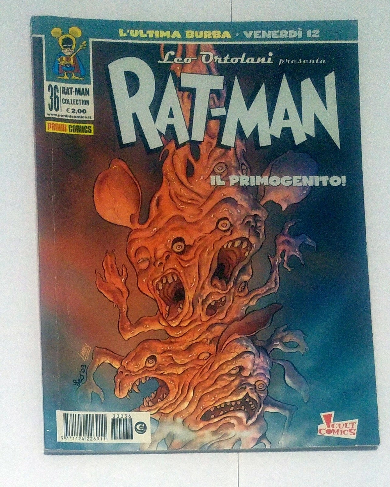 RAT MAN COLLECTION 36 il primogenito I edizione Leo Ortolani …