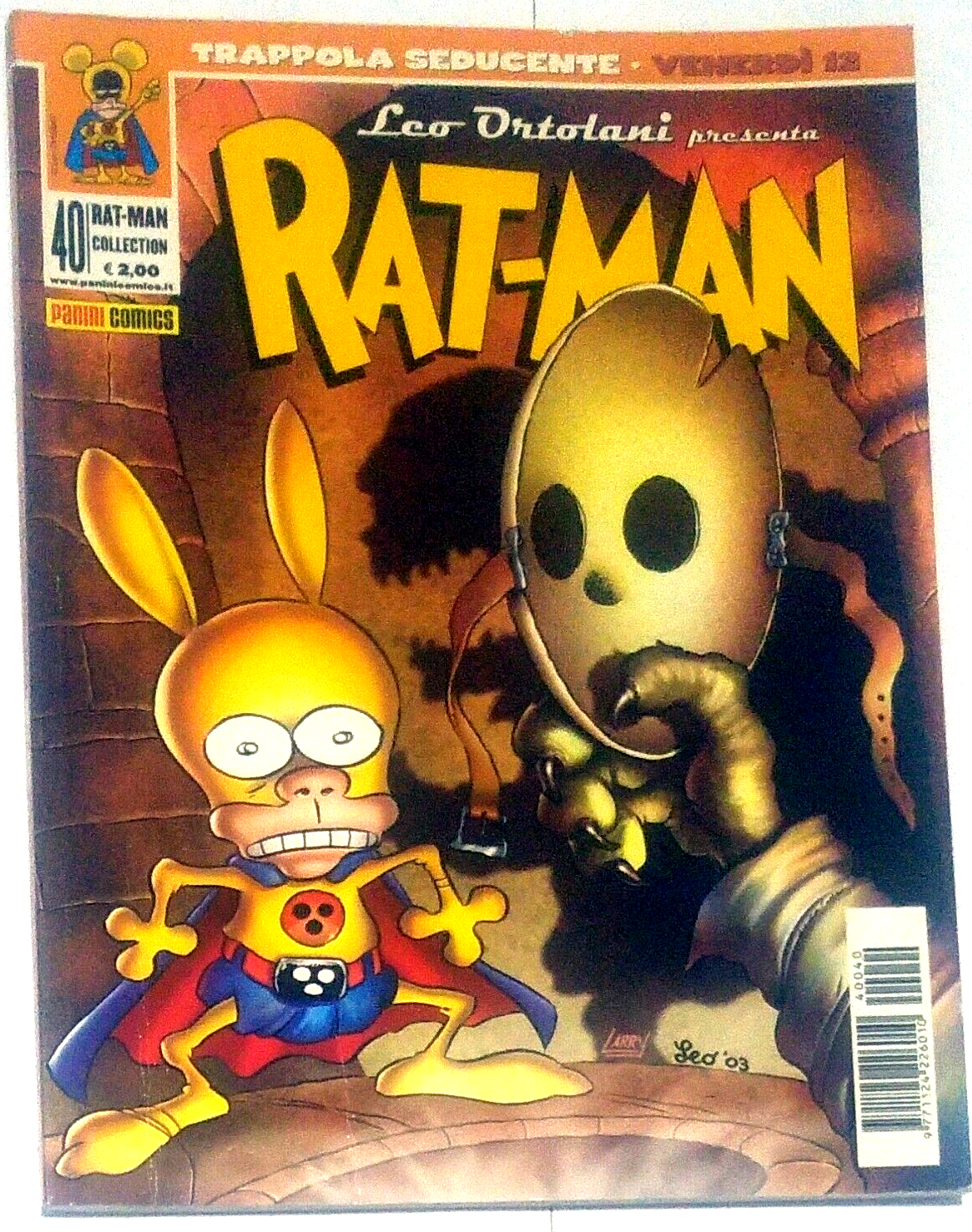 RAT MAN COLLECTION 40 trappola seducente I edizione Leo Ortolani …