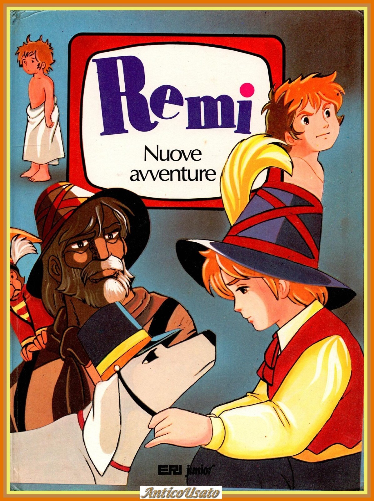 REMI NUOVE AVVENTURE 1979 ERI Junior Libro tratto dal cartone …