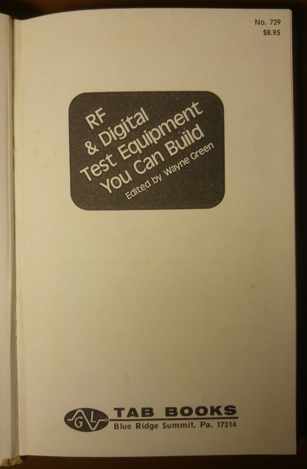 RF and DIGITAL TEST EQUIPMENT YOU CAN BUILD di Wayne …