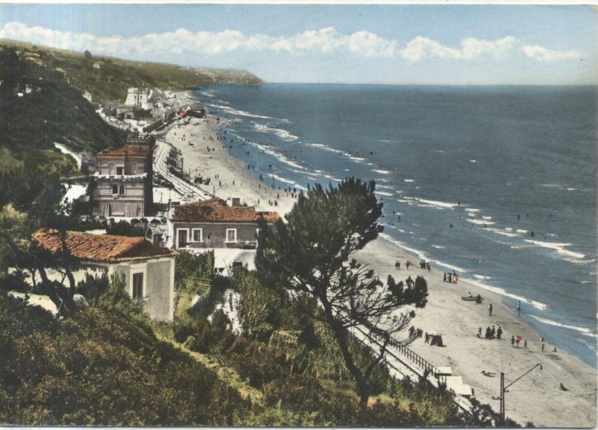 SAN MENAIO LA RIVIERA cartolina a colori viaggiata 1962 vintage …