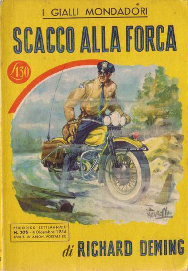 SCACCO ALLA FORCA di Richard Deming 1954 Mondadori I edizione …
