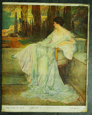 Scena Illustrata fascicolo doppio 1 marzo 1928 rivista vintage giornale …