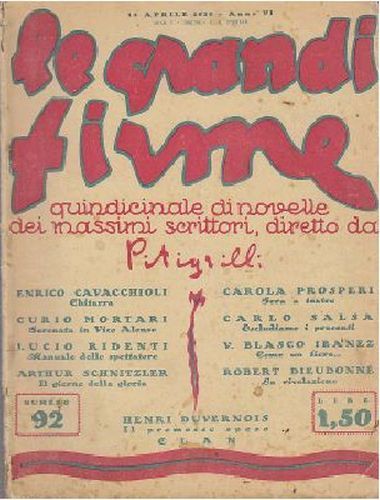 SERA A TEATRO di Carola Prosperi Le grandi firme rivista …