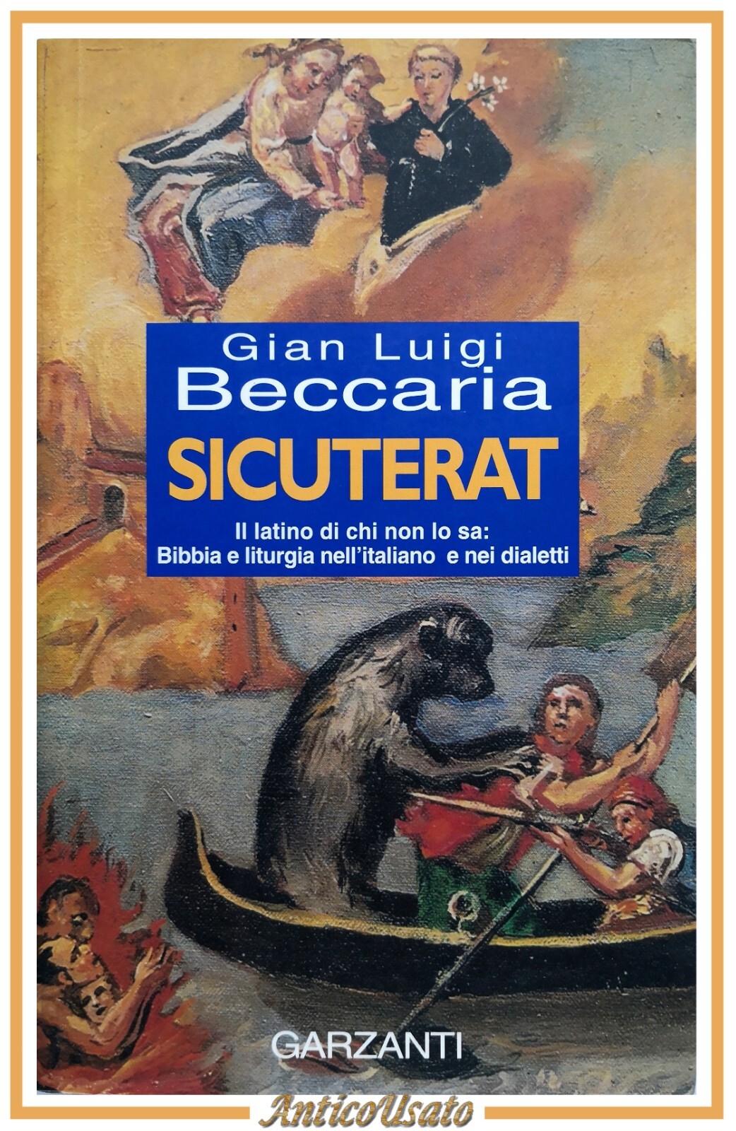 SICUTERAT di Gian Luigi Beccaria 1999 Garzanti Libro il latino …