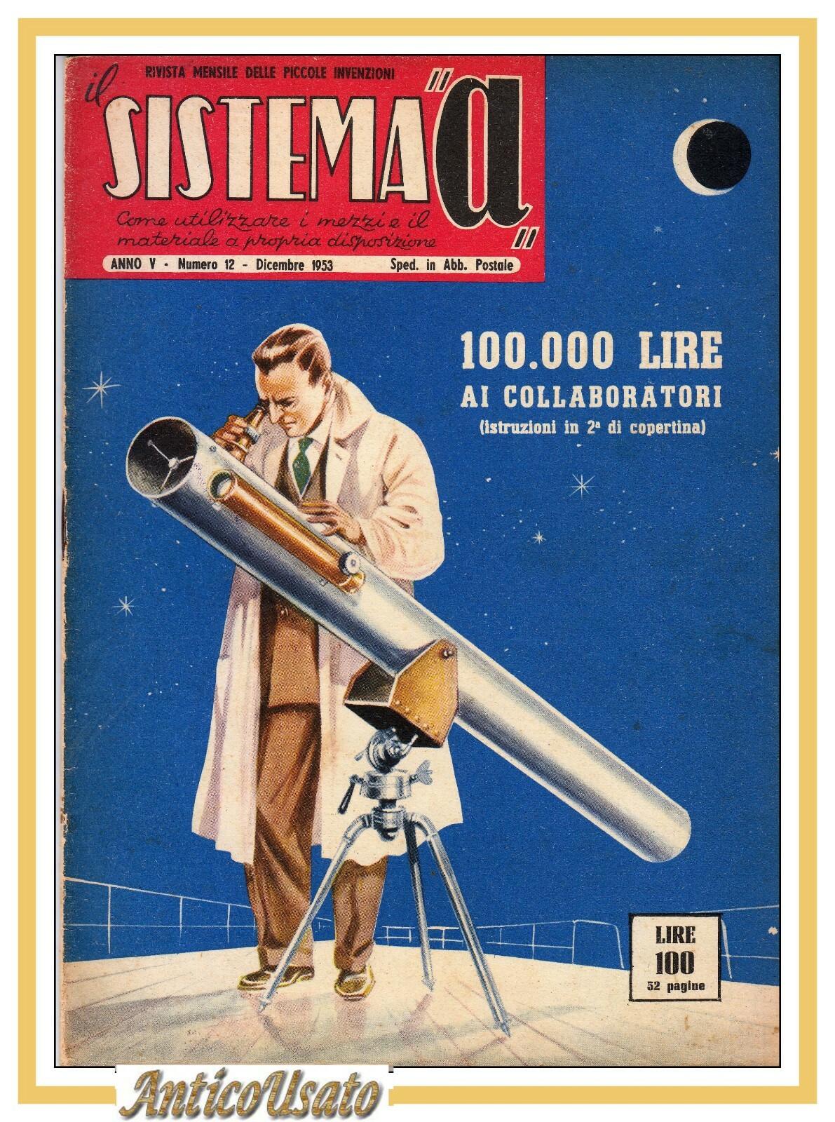 SISTEMA A dicembre 1953 rivista vintage fai da te elettronica …