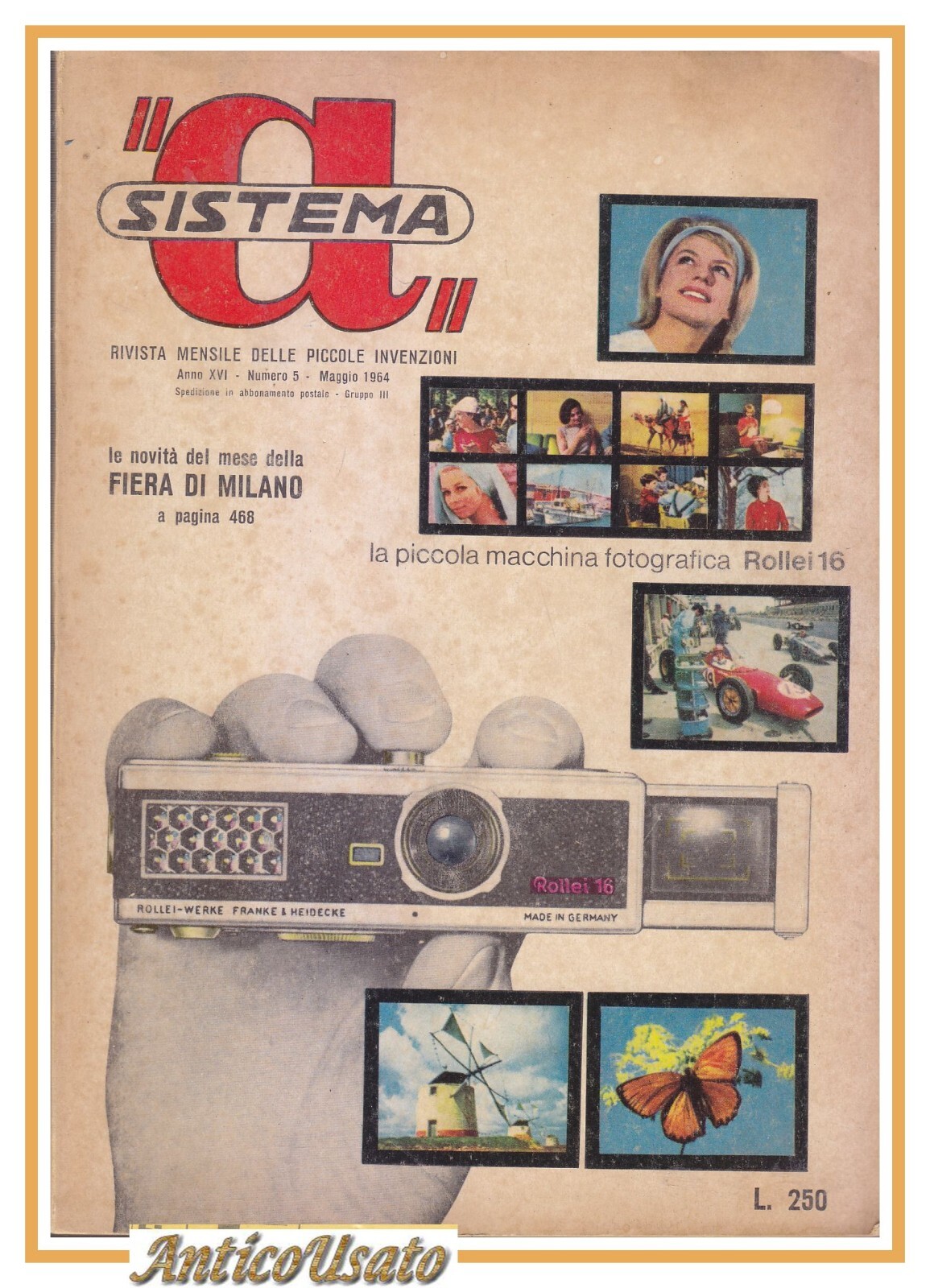 SISTEMA A maggio 1964 rivista vintage fai da te elettronica …