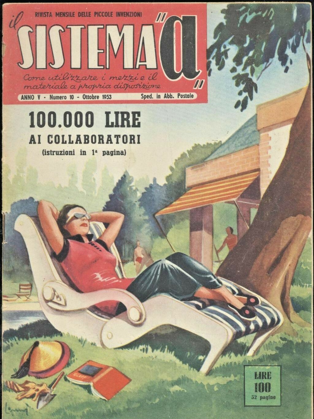 SISTEMA A ottobre 1953 microtomo interruttore luce solare rivista elettrotecnica