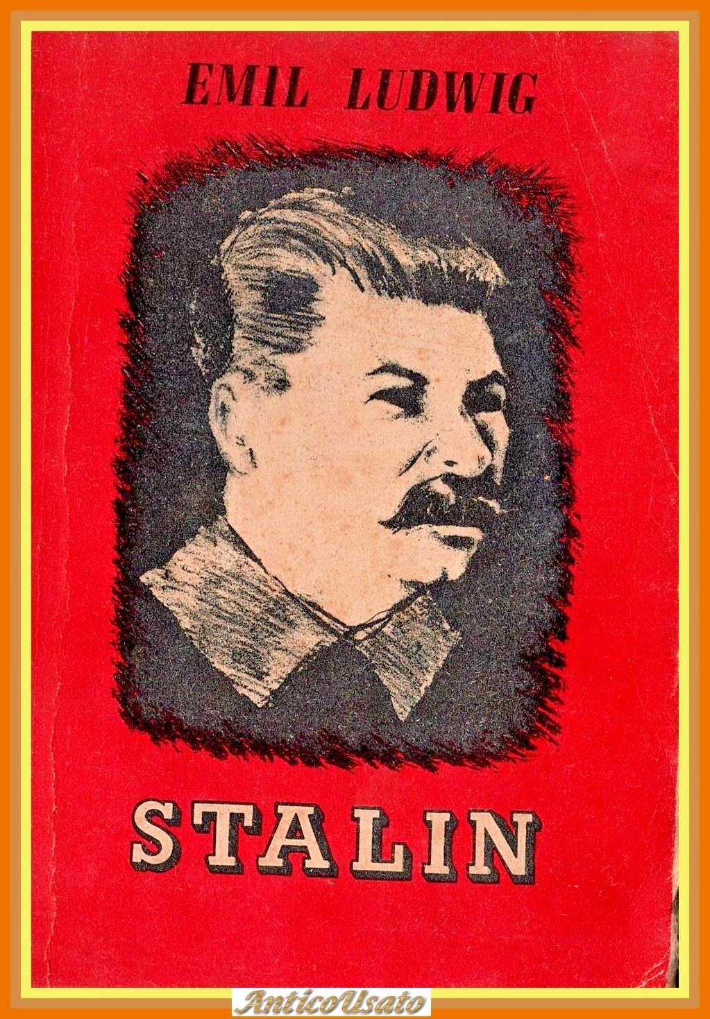 STALIN SAGGIO BIOGRAFICO di Emil Ludwig 1944 Vega Libro biografia …