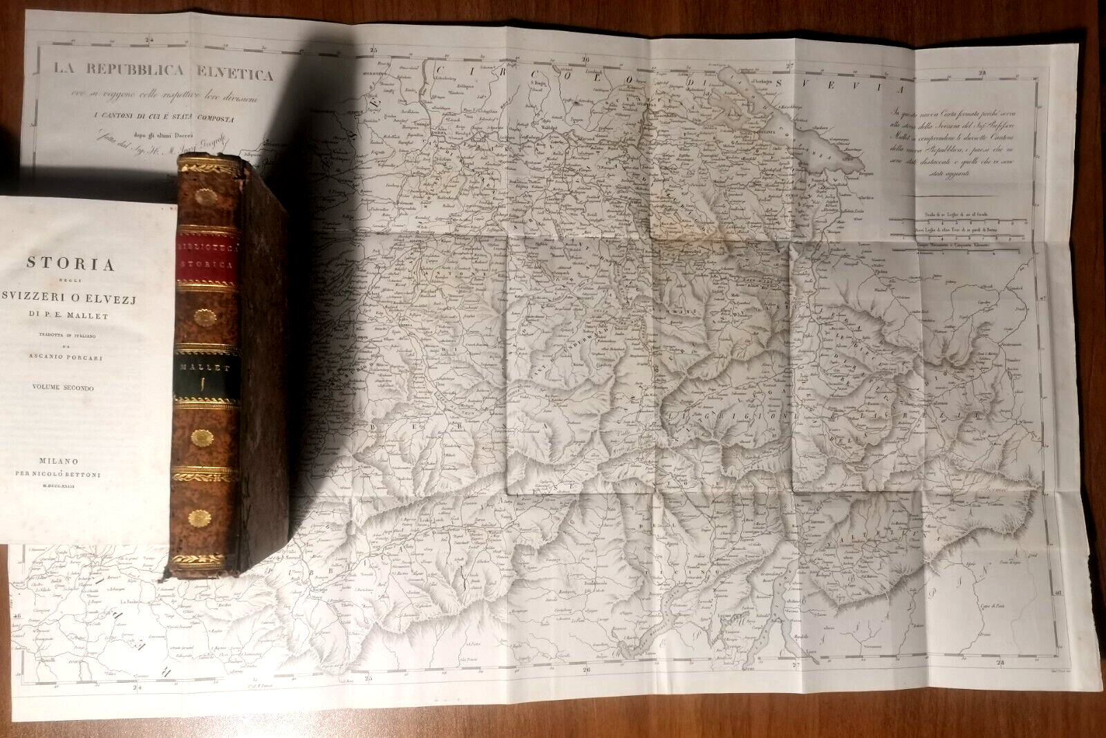 STORIA DEGLI SVIZZERI O ELVEZJ di P E Mallet 2 …