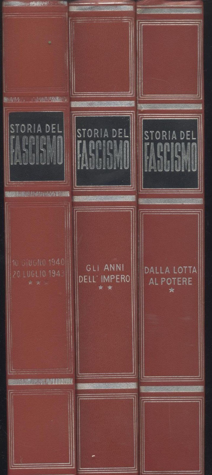 STORIA DEL FASCIMO 3 volumi a cura di Enzo Biagi …