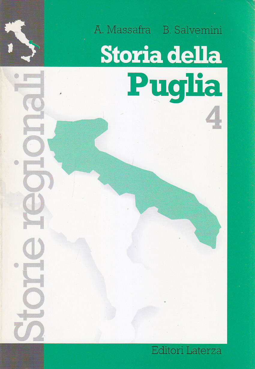 STORIA DELLA PUGLIA volume 4 di A Massafra B Salvemini …