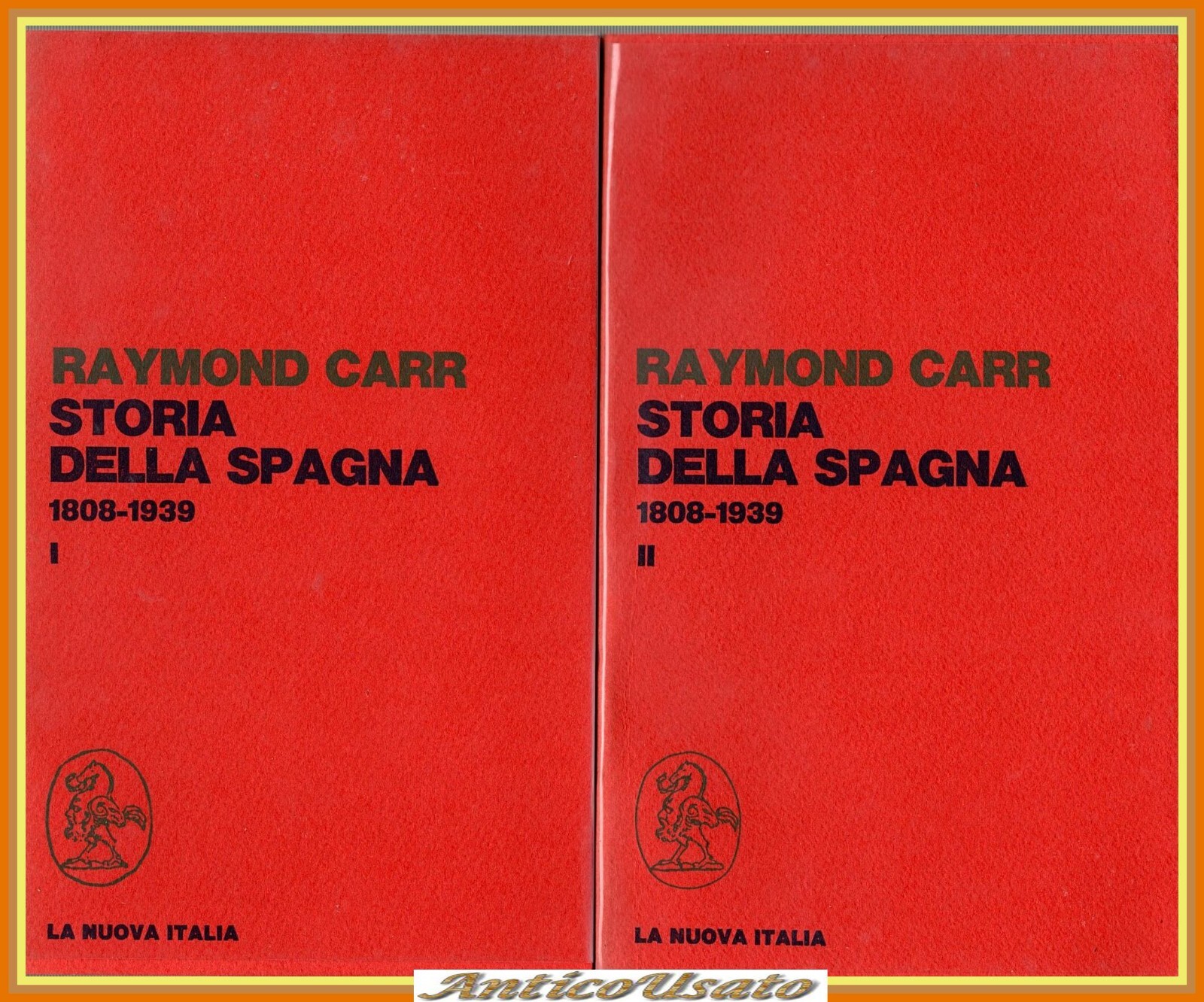STORIA DELLA SPAGNA 1808 1939 Raymond Carr 2 Volumi 1978 …