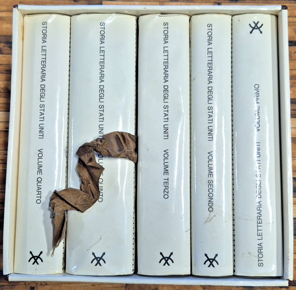 Storia Letteraria Degli Stati Uniti 5 volumi di Spiller Thorp …