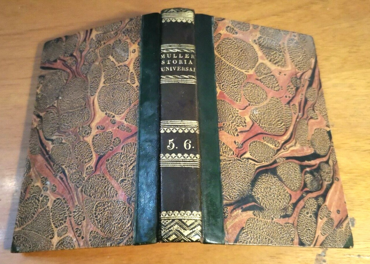 STORIA UNIVERSALE di Giovanni De Muller volumi 5 e 6 …