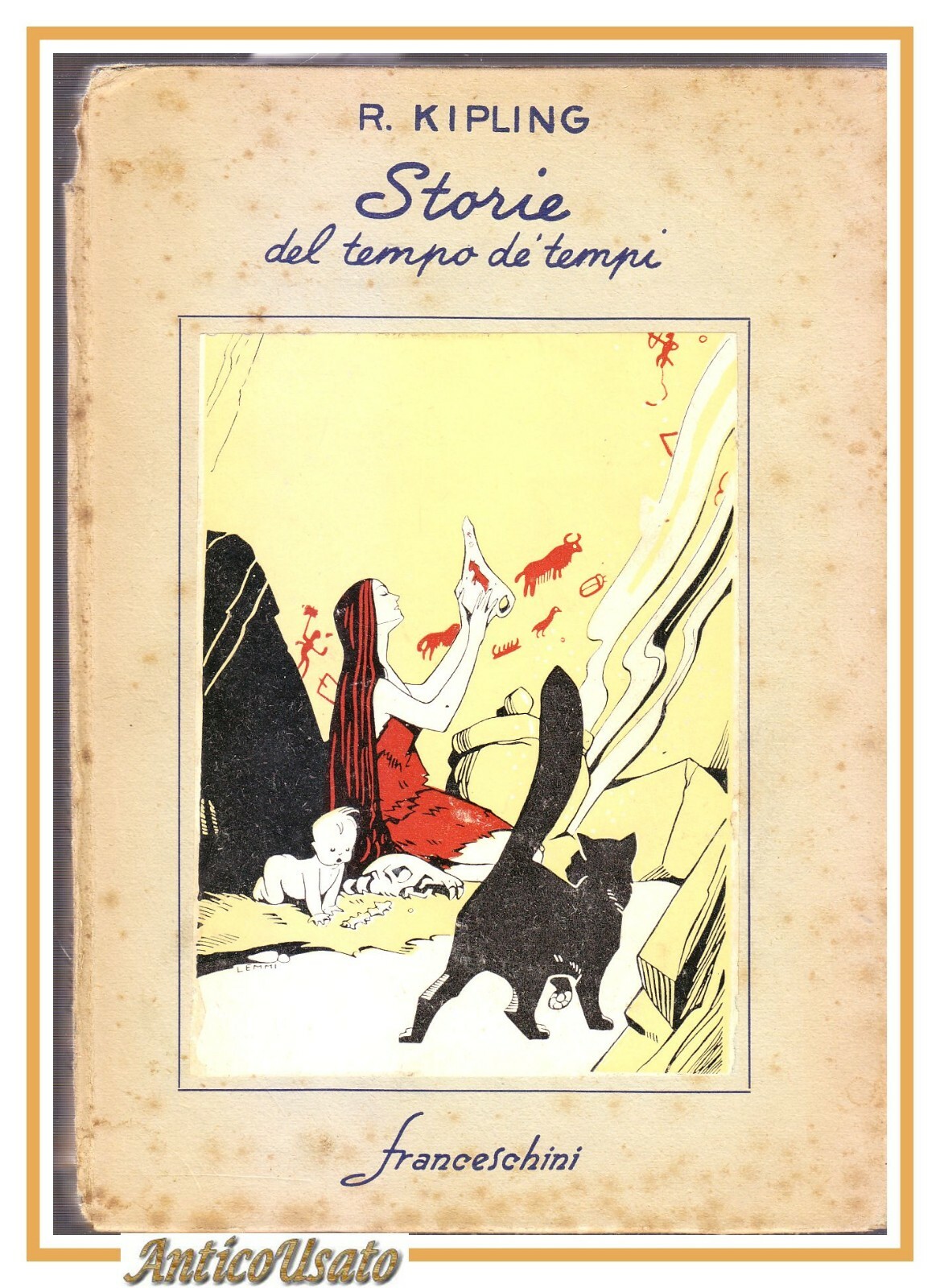 STORIE DEL TEMPO DE' TEMPI di Rudyard Kipling 1951 Franceschini …
