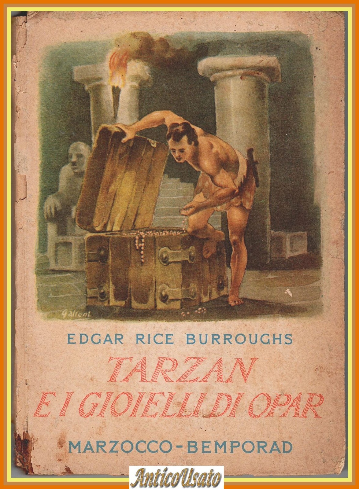 TARZAN E I GIOIELLI DI OPAR di Edgar Rice Burroughs …