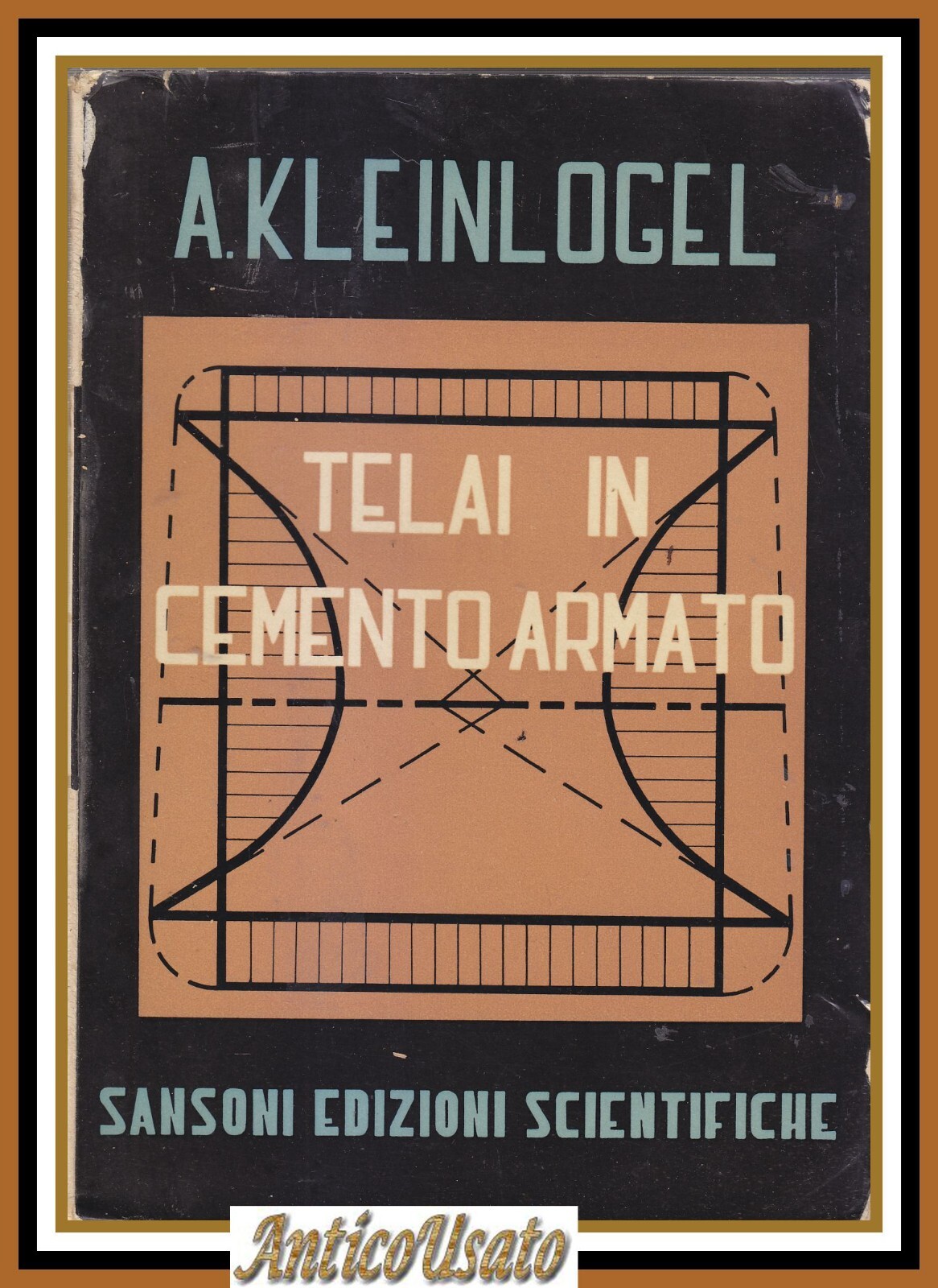 TELAI IN CEMENTO ARMATO di Kleinlogel 1955 Sansoni formule sviluppate …
